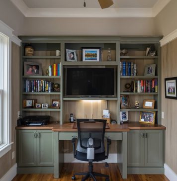 Small Craftsman Study Room