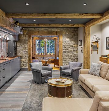 How to Add Texture to Your Rustic Basement Decor