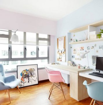 Shabby Chic Study Room