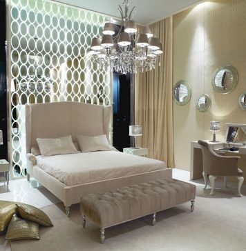 Creating a Small Hollywood Glam Bedroom