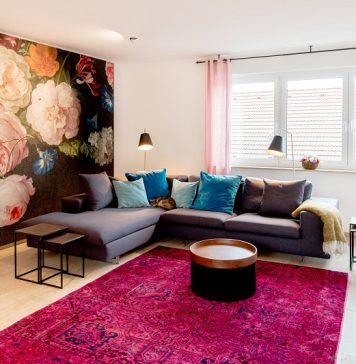 Pink Family Room Decorations