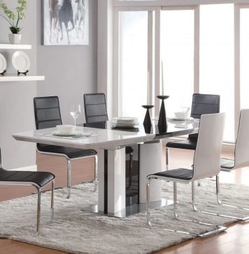 Make a Contemporary Dining Room Look Charming