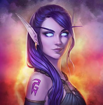 How to Wear a Purple Shirt in World of Warcraft