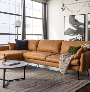 Mid Century Modern Sofa at Overstock