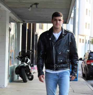 Vintage Men’s Leather Jacket