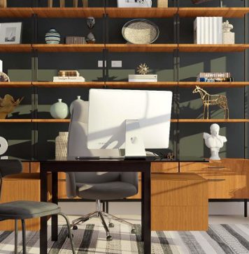 Mid-Century Modern Home Offices