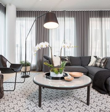 Creating a Monochrome Family Room